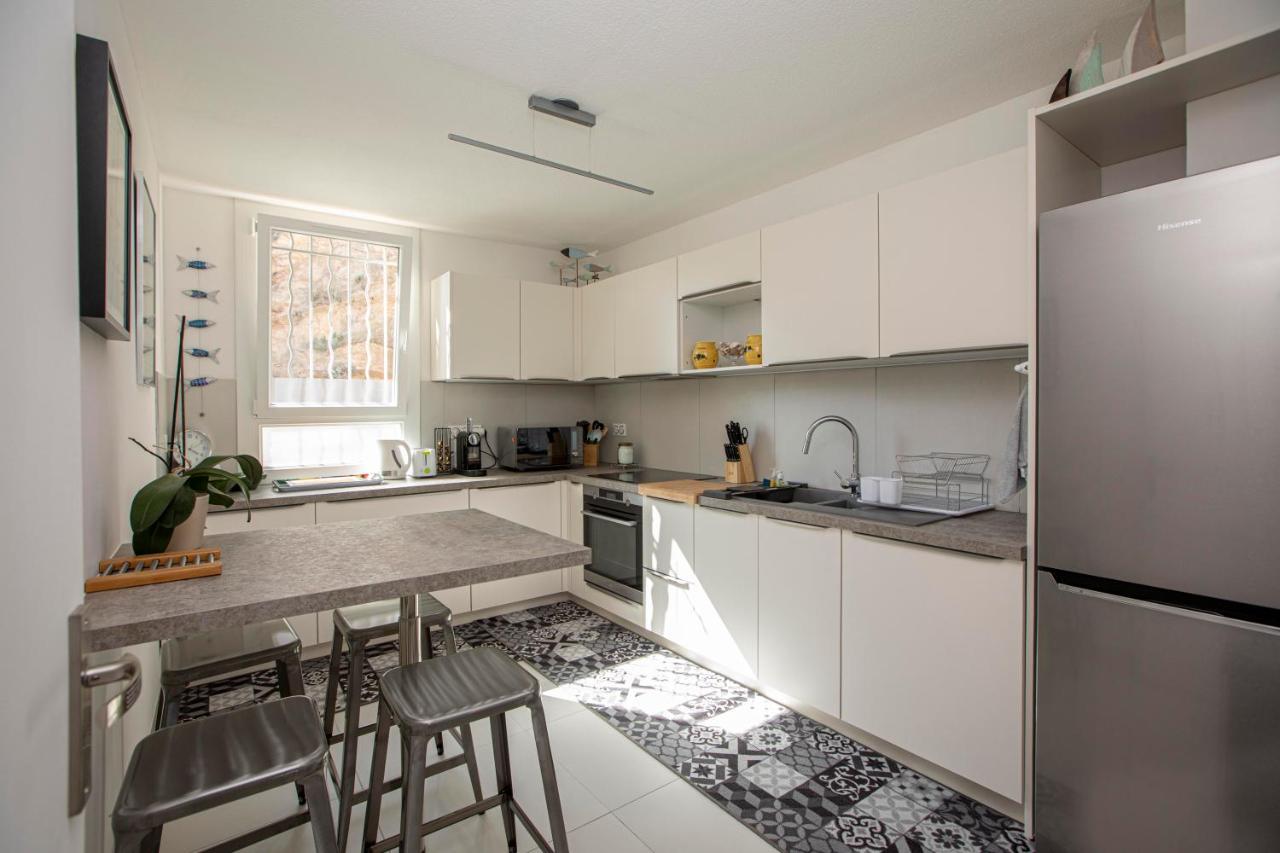 Appartement T3 Traversant Residence Standing Garage Et Piscine Exterieure Gratuits Sète Dış mekan fotoğraf