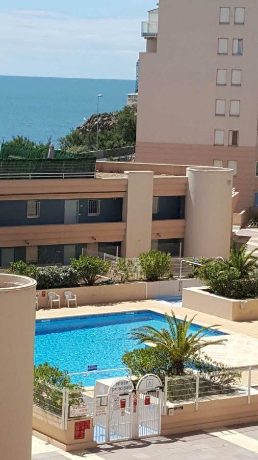 Appartement T3 Traversant Residence Standing Garage Et Piscine Exterieure Gratuits Sète Dış mekan fotoğraf